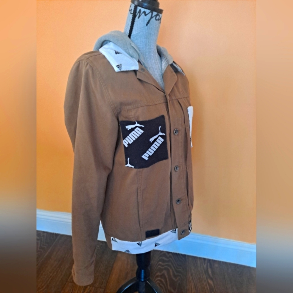 UPCYCLES HOODED JACKET